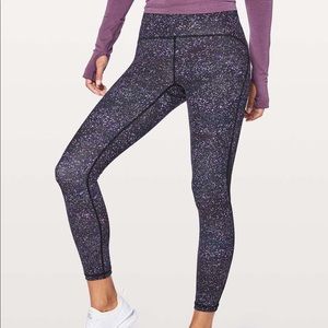 Lululemon Train Times 7/8 Crystalline Multi Sz 6